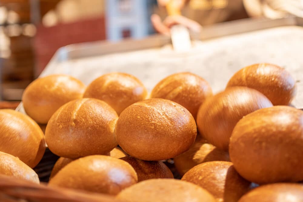 Brötchen der Bäckerei Benslips