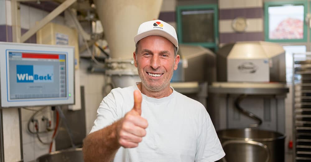 Bäcker der Bäckerei Walter in Aalen