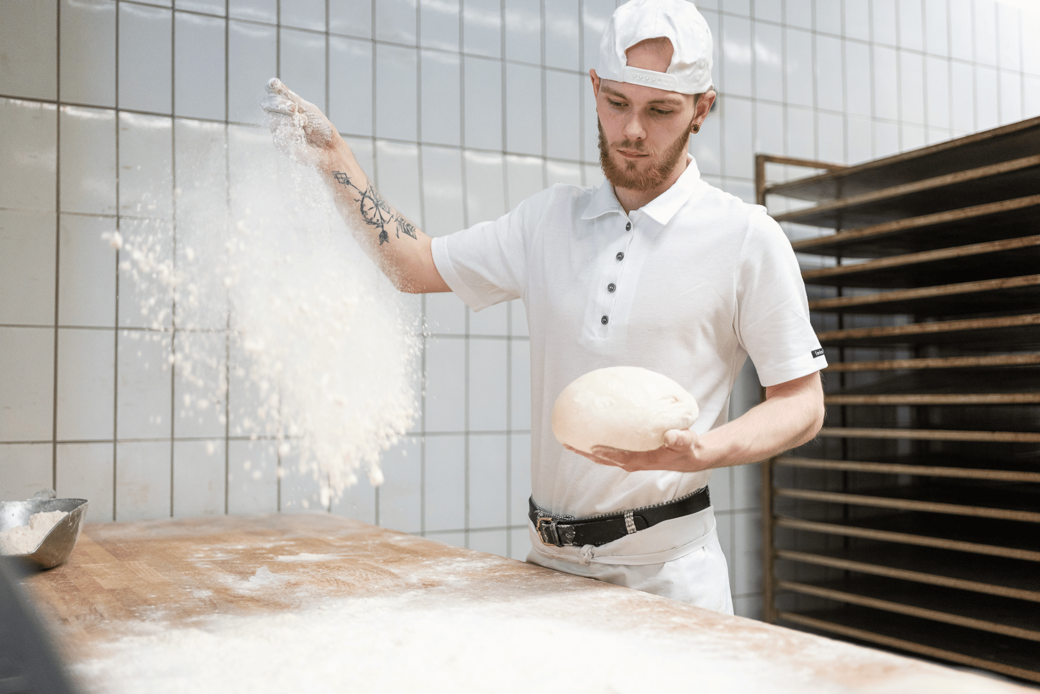 Bäcker der Bäckerei Plücker in Waldeck-Alraft