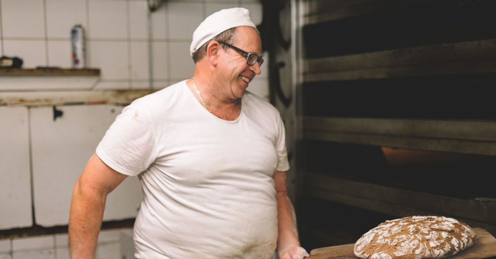 Bäcker bei der Bäckerei Fenzl in Linz