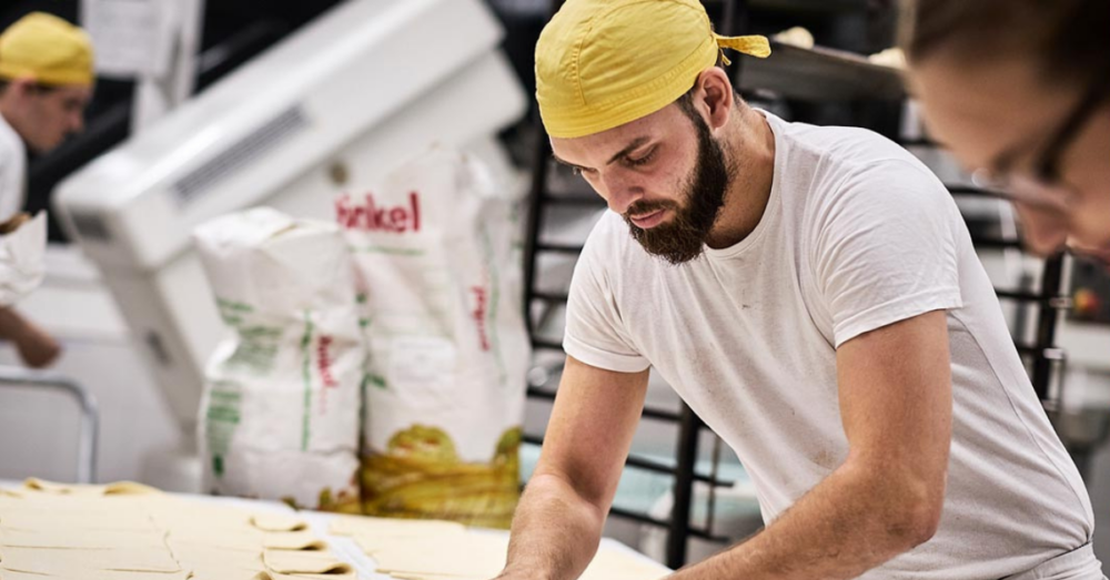 Bäcker der Bäckerei Meffert in Lemgo