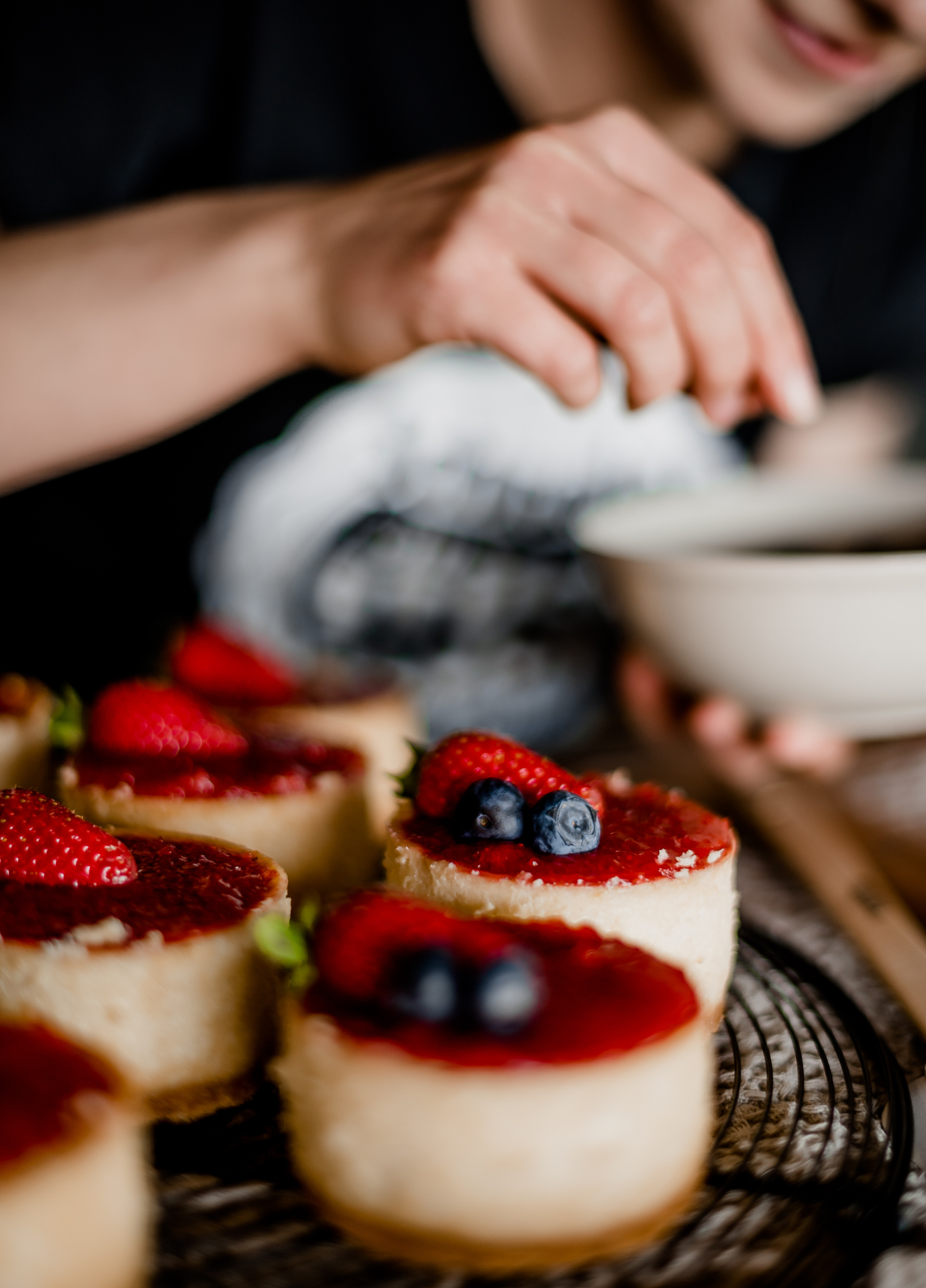 Törtchen bei der Bäckerei Schrader in Apensen