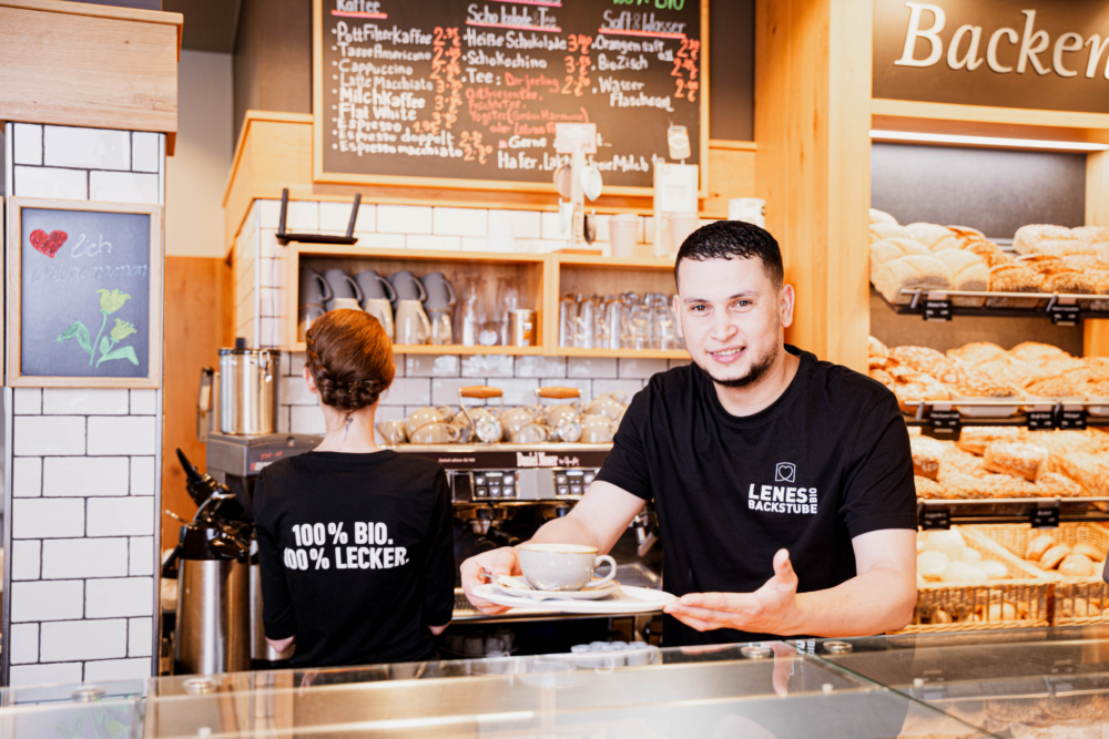 Verkäufer der Backstube Bremen aus Bremen