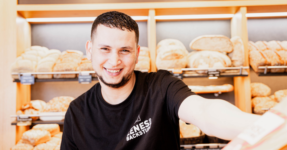 Verkäufer bei der Backstube Bremen