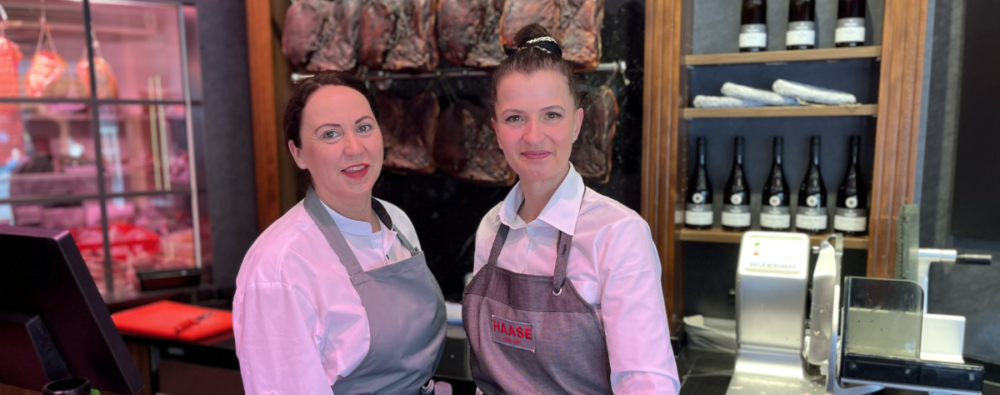 Mitarbeiterinnen bei der Haase Feine Kost in Berlin