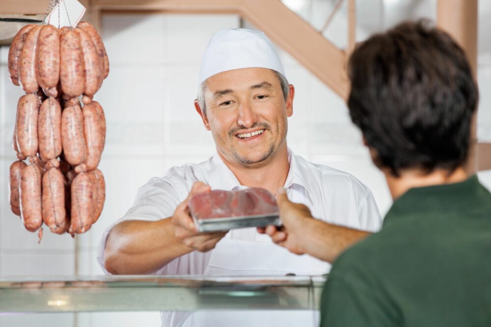 Fleischer bei der Metzgerei Link in Offenburg